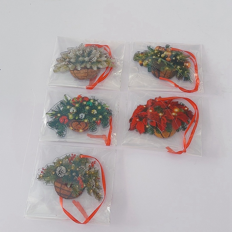 Giỏ Hoa Treo Trang Trí Bằng acrylic Sáng Tạo