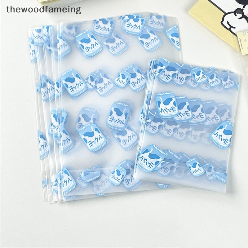 Set 10 Túi Đựng Thẻ / Bánh Kẹo / Quà Tặng In Họa Tiết Hoạt Hình Dễ Thương diy