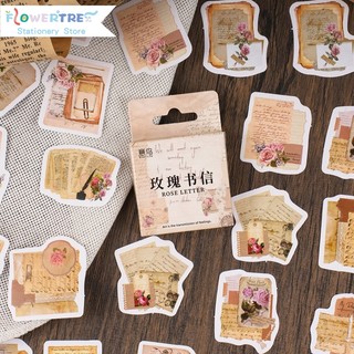 46 chiếc tập sổ lưu niệm dán trang trí sổ lưu niệm