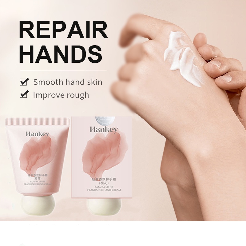 Kem Dưỡng Da Tay hankey lithe Hương Thơm Tự Nhiên 40g Chống Khô Da Lâu Trôi