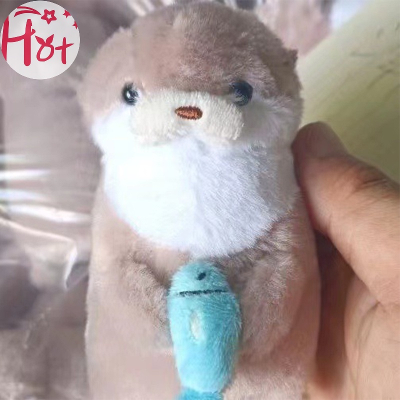 Móc Chìa Khóa Hình Chú Cá Nhồi Bông Gọn Nhẹ Dễ Thương Dùng Làm Đạo Cụ Chụp Ảnh Cho Học Sinh