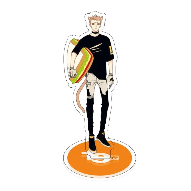 Mô hình Standee Manhua 19 Days Hạ Thiên và Mạc Quan Sơn Kiến Nhất Triển Chính Hi! Phụ kiện trang trí để bàn góc học tập