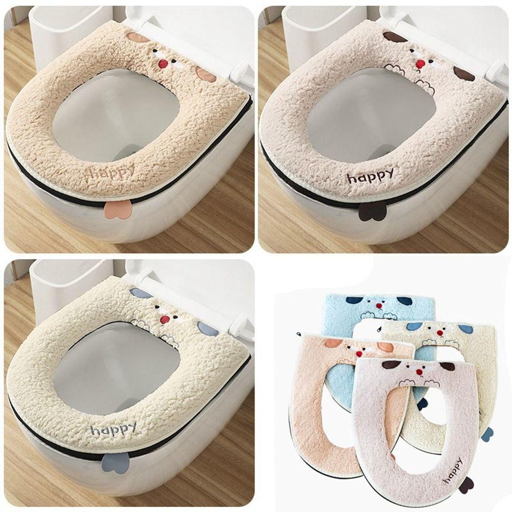 Thảm Lông Lót Bệ Ngồi toilet Có Thể Giặt Sạch