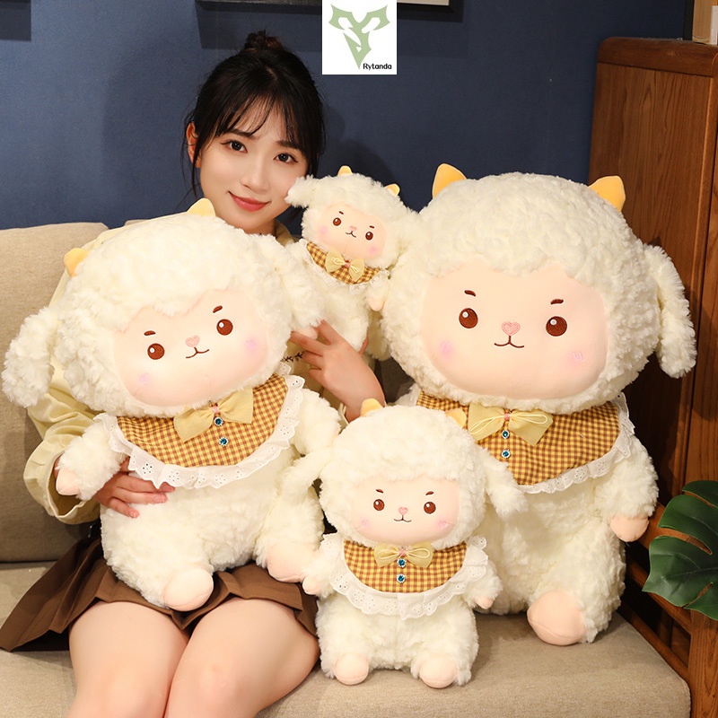 Thú Nhồi Bông Hình Cừu Dễ Thương Cho Bé