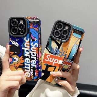 Sang Trọng Ốp Điện Thoại Da Silicon Mềm Chống Sốc Cho iphone 7 8 14 15 plus xr xs max se2020 11 12 13 14 15pro max