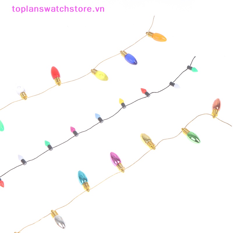 Dây Đèn Led 1m Trang Trí Nhà Búp Bê Tỉ Lệ 1 / 12