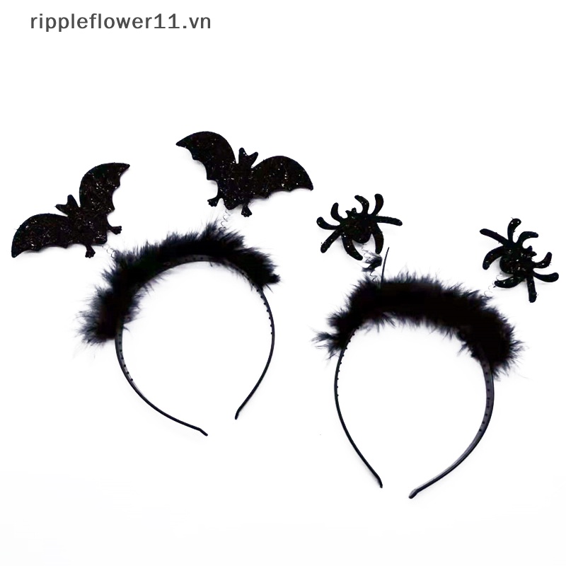 Băng Đô Cài Tóc Hình Nhện / Dơi Độc Đáo Cho Tiệc halloween