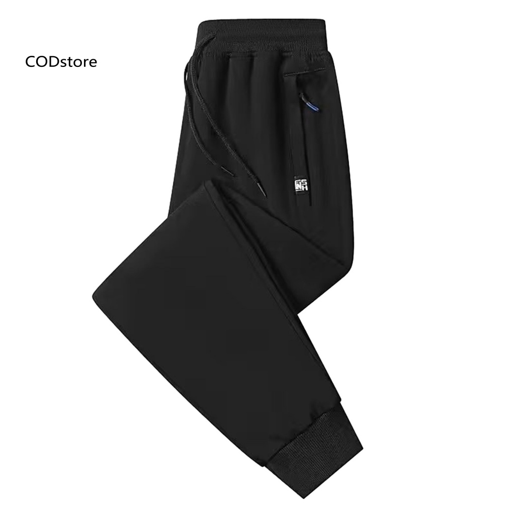 Kdcod * Quần Thể Thao Dây Rút Có Túi Mềm Màu Trơn Thoải Mái Và Thoải Mái Sành Điệu Cho Nam Giới