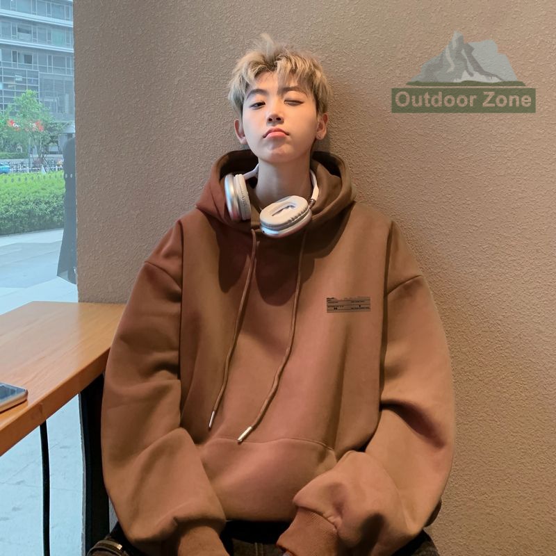 Áo hoodie Thời Trang Thu Đông 2023 Phong Cách retro Mỹ Cho Nam