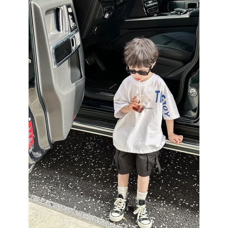 Quần Short Mỏng Thời Trang Mùa Hè 2023 Dành Cho Bé Trai