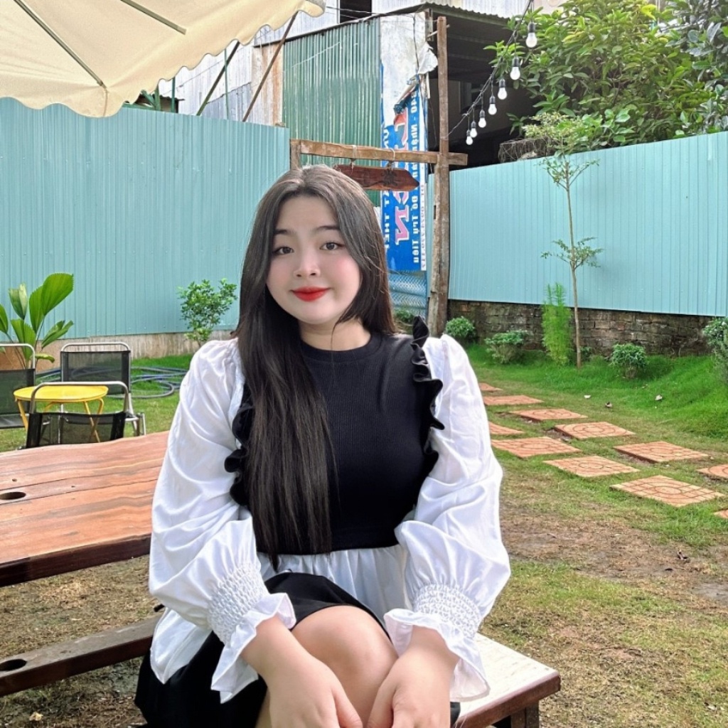 Sơ Mi Tiểu Thư Nữ Bigsize Dáng Babydoll Tay Phồng Xinh Xắn Chất Vải Nỉ Gân Thời Trang Thu Đông SM40