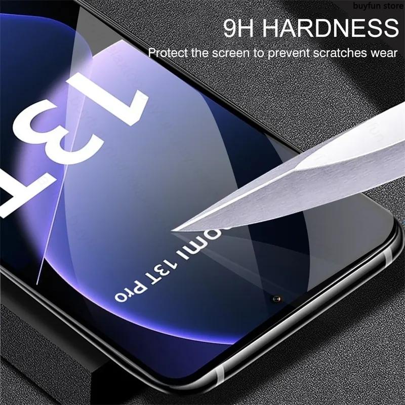 3pieces For Xiaomi Mi 13T 11T 10T 12T mi13 T Pro Screen Protector Protective Glass HD Tempered Film