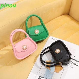 Pinou túi đeo chéo mini đựng son môi / đồ trang điểm thời trang cho mẹ và bé