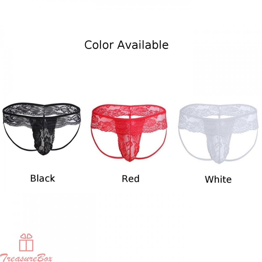 Quần Lót Nam Phối Ren Thoải Mái + Quần Lót spandex