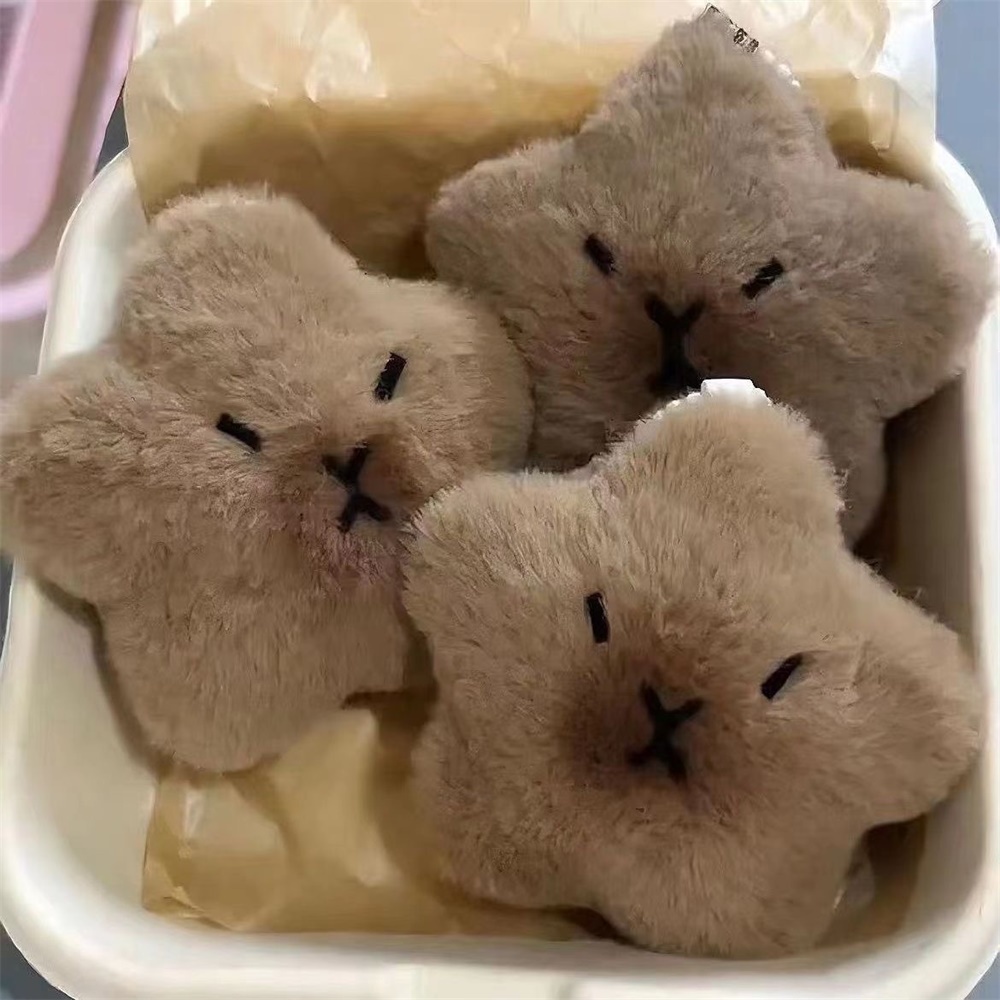 Hoạt Hình Chuột Nhồi Bông Mềm Mại Trang Trí Túi Xách / Đồ Chơi capibaraka diy