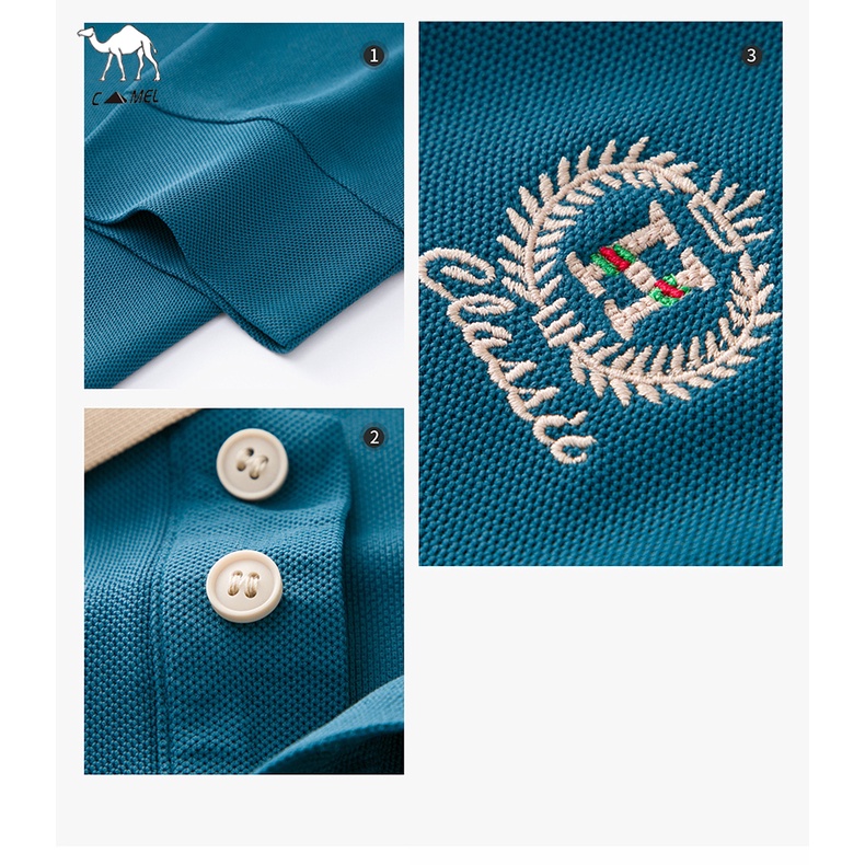 Áo polo Dài Tay 100% cotton Thời Trang Mùa Thu Dành Cho Nam