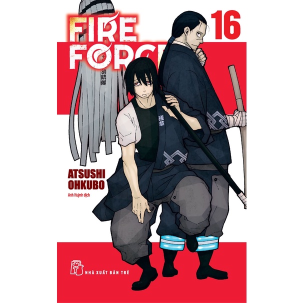 Sách Fire Force - Tập 16 - Tặng Kèm Bookmark Giấy Hình Nhân Vật