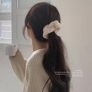 Dây Cột Tóc Ruy Băng Hình Hoa Trà Phong Cách retro