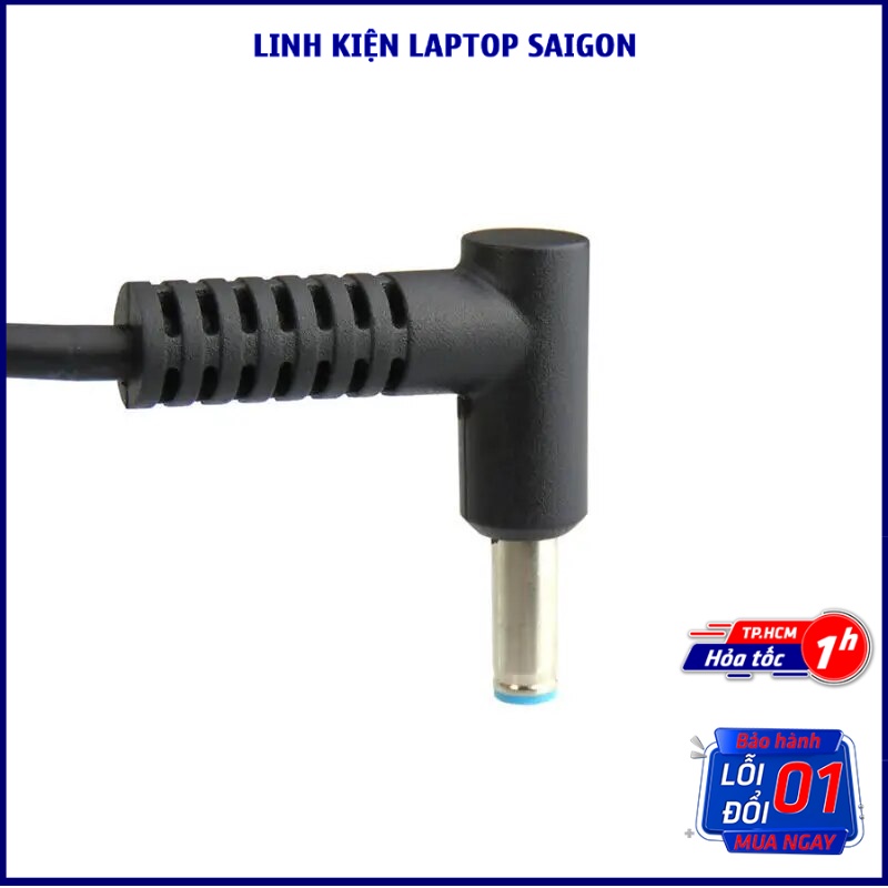 Sạc Laptop HP 19.5V 4.62A 4.5x3.0mm Kim Nhỏ 4.5mm 3.0mm | Sạc HP đầu nhỏ  - Linh kiện Laptop Sài Gòn