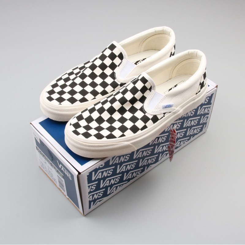 Giày vans Vải canvas Phối 2 Màu Cá Tính zv3z