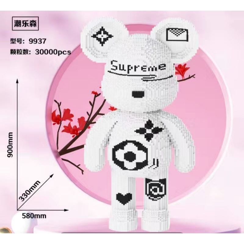 LEGO BEARBRICK SIZE ĐẠI 90CM MẪU MỚI NHẤT