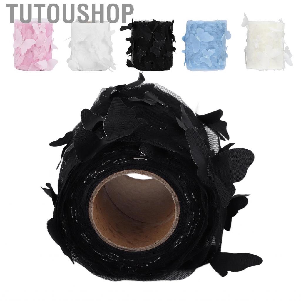 Tutoushop Tulle Roll Sewing Colorful Net Yarn DIY Hair Accessories Webbing