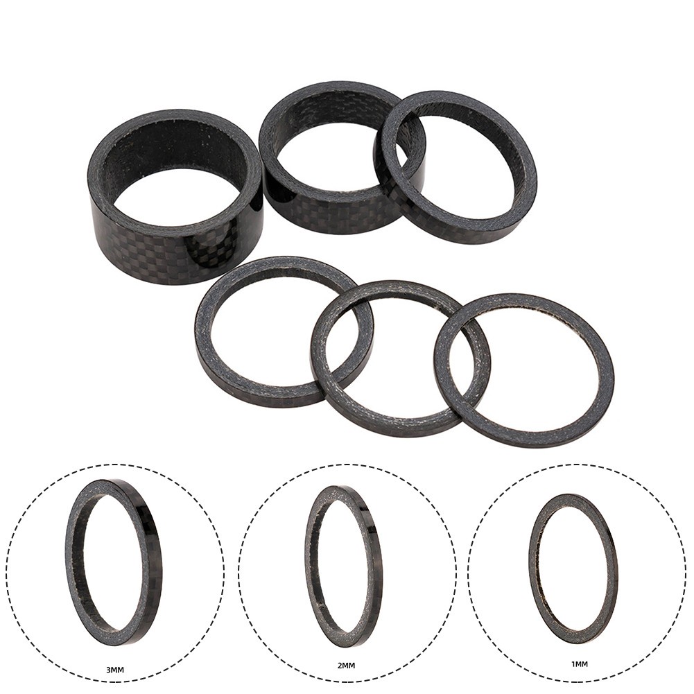 Vòng Đệm Phuộc Trước Bằng Sợi carbon Cho Xe Đạp ztto mtb