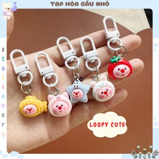 Móc khoá LOOPY mini hoạt hình siêu đáng yêu