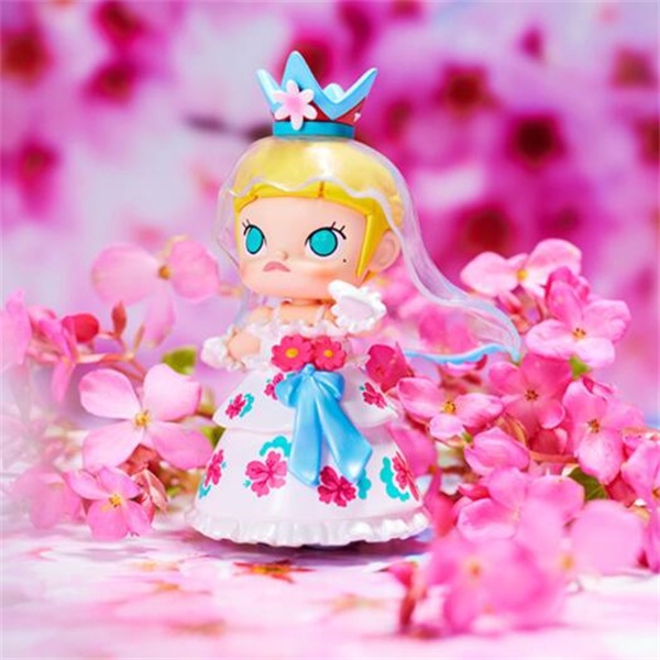 ★Đồ Chơi Nhân Vật hgtoys hgtoys hgtoys★  [] Búp Bê popmart molly x Hoa Thần Bí Trang Trí Hộp Bí Hợp Thời Trang Làm Quà Tặng