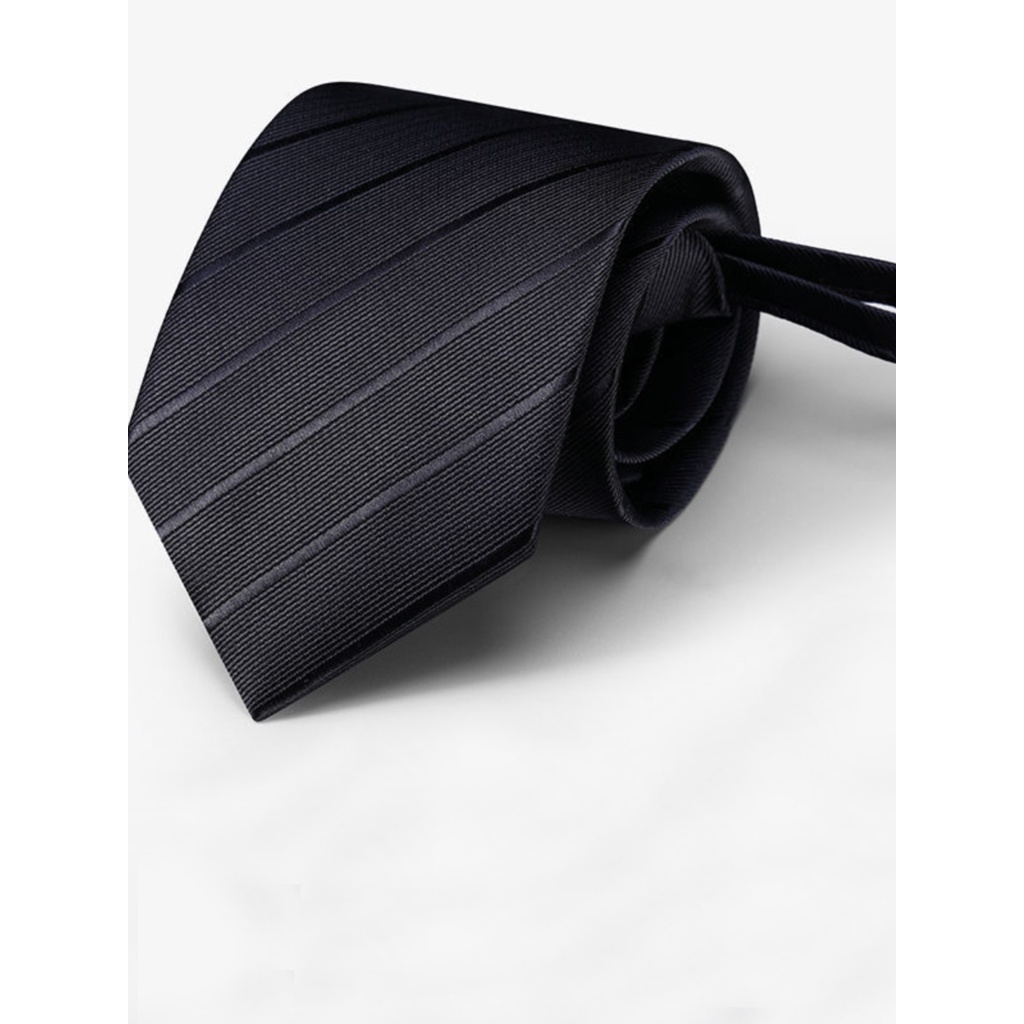 Cà Vạt Đen Có Khóa Kéo 11 Thời Trang Công Sở Cho Nam 1101