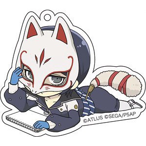 Thiết bị ngoại vi hoạt hình Persona 5 Mặt dây chuyền acrylic Mặt dây chuyền túi đi học