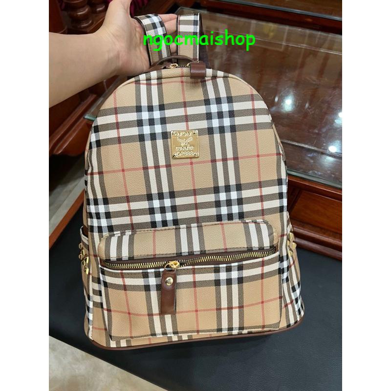 ✅SALE-Balo BRR kẻ đi học, đi làm - Balo to  vừa a4 hoạ tiết kẻ bb siêu trẻ trung năng động, tiện lợi