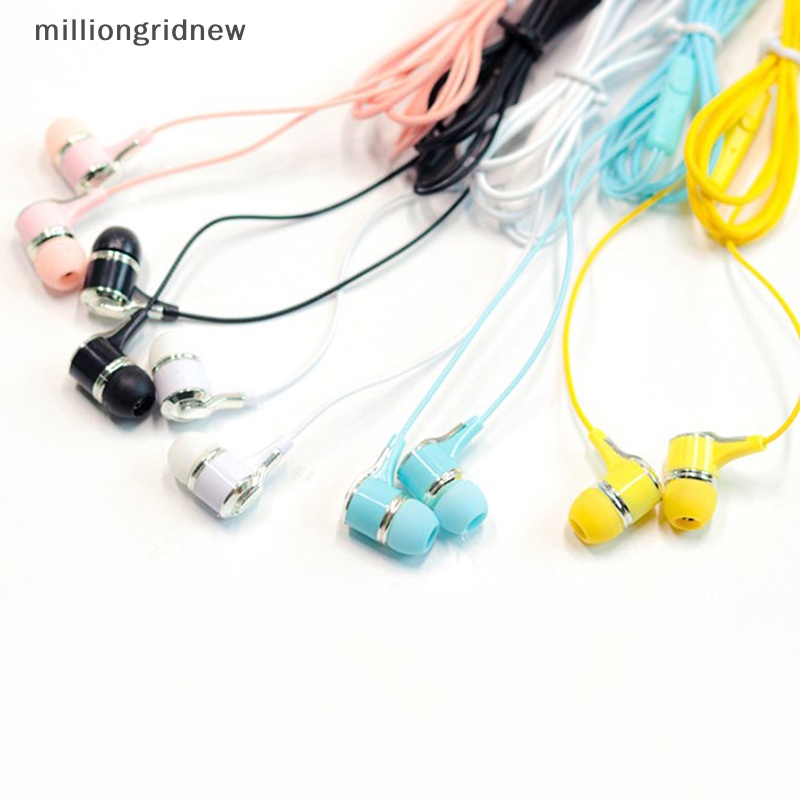 Tai Nghe Thể Thao Có Dây Trong Suốt Thoải Mái Tích Hợp Micro 110cm Dùng Khi Tập gym mgn