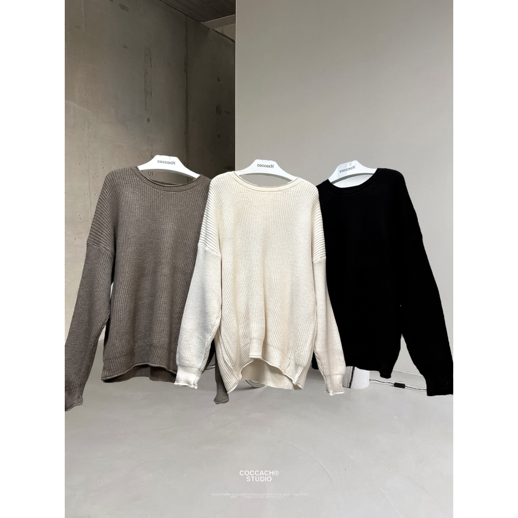Áo len basic cao cấp AL823 by COCCACH