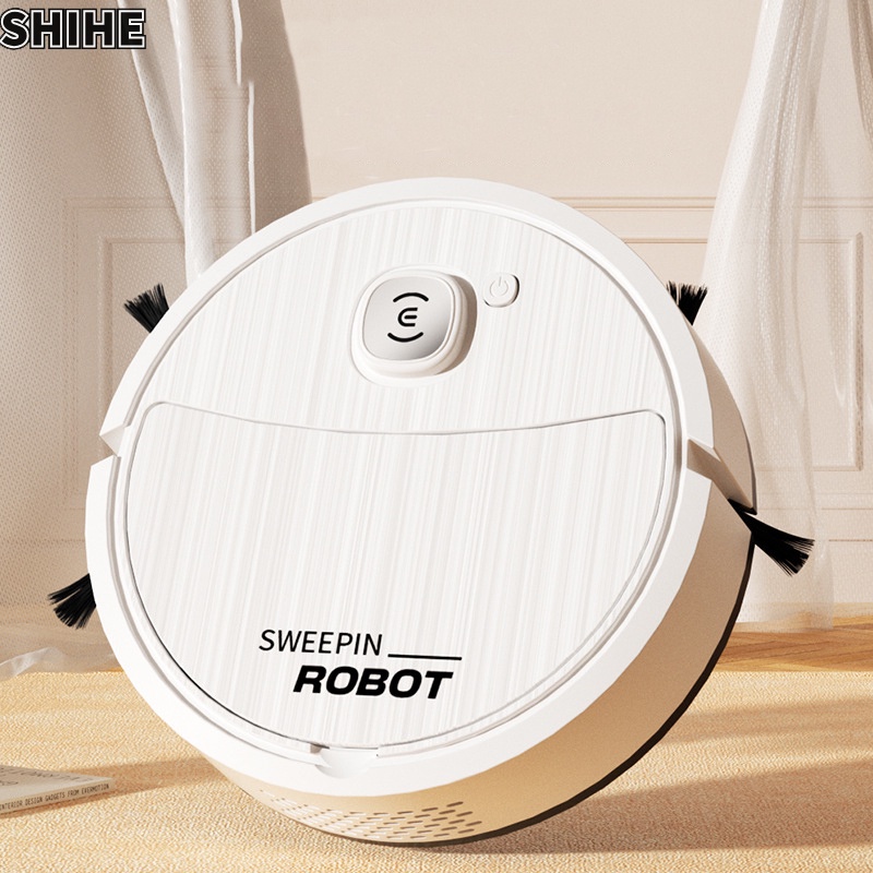 SHIHE Robot Quét Nhà Thông Minh Kết Hợp Quét, Hút Và Lau Nhà, Máy Hút Bụi Thông Minh Gia Đình Hoàn Toàn Tự Động Mới