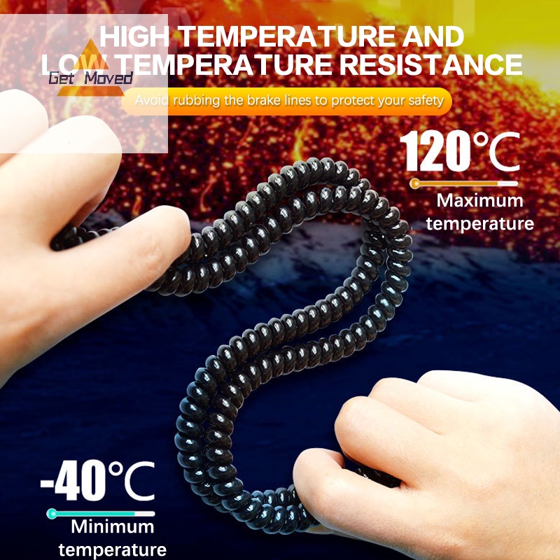 Dây Cáp Xoắn Ốc Co Giãn 90cm Bảo Vệ Dây Phanh Điện Tử Cho ninebot m365 Mới