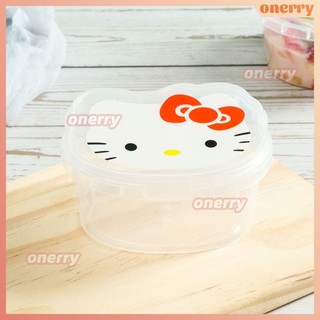 400ml hello kitty hộp bento kawaii sanrio hoạt hình dễ thương hộp đựng hộ gia đình ăn nhẹ bữa ăn món tráng miệng bảo quản hộp hộp cơm trưa onerryvn