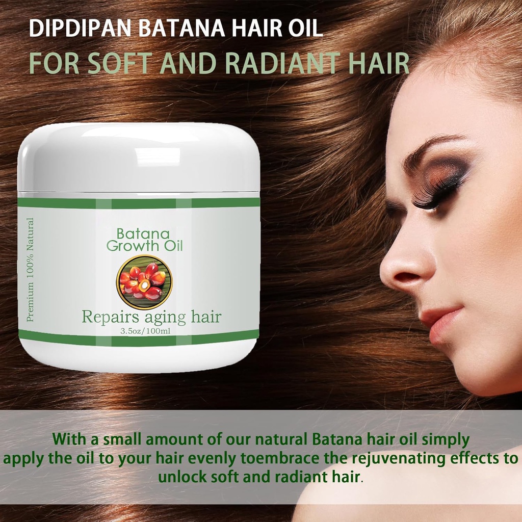 Batana Hair Growth Oil Cream 100ml Essence Natural Anti Hair Loss Treatment
