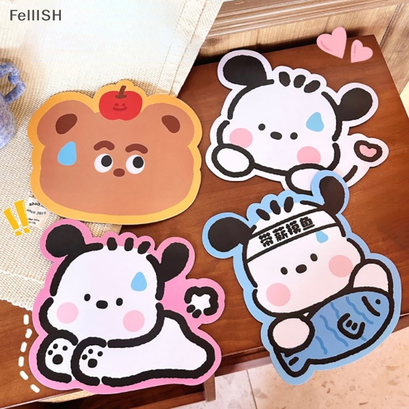 Miếng Lót Chuột Máy Tính Chống Trượt In Hình Gấu Dễ Thương 439br