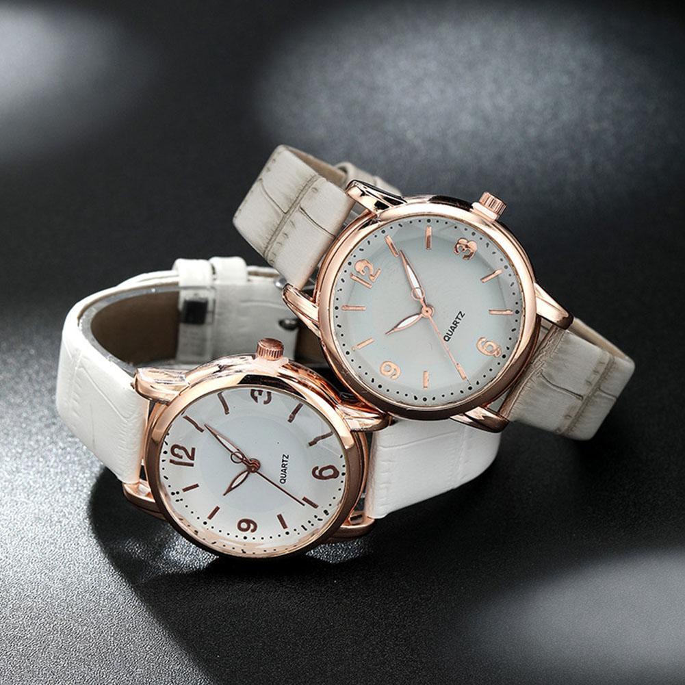 1 Đồng Hồ quartz Kim Loại Hai Màu Sáng Tạo g3t7