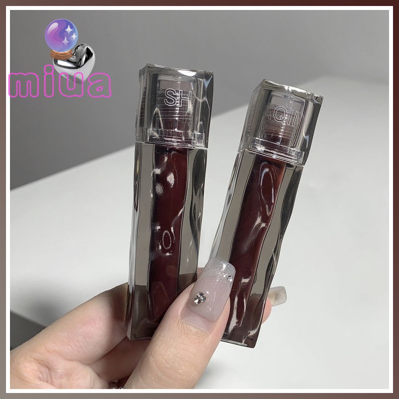 Miu💋Son Bóng SHAQINUO Dạng Lỏng Dưỡng Ẩm Màu Bóng Tráng Gương
