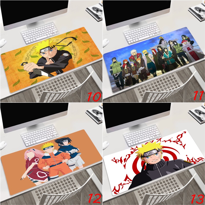 Naruto Tấm Lót Chuột Bàn Phím Chống Trượt In Hình Nhân Vật Anime uzumaki naru Dành Cho Chơi Game Máy Tính