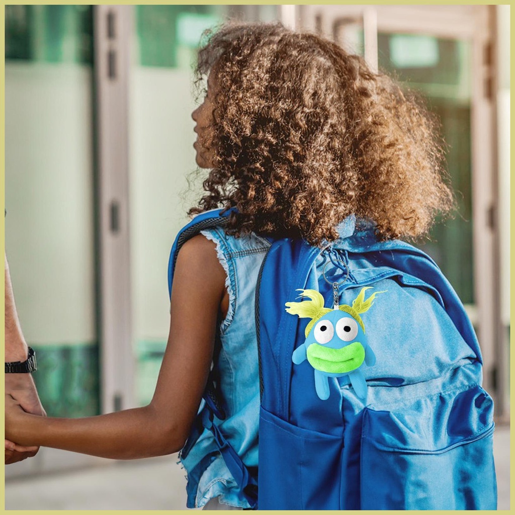 Móc Khóa Hình Xúc Xích Hoạt Hình Nhồi Bông Dành Cho Ba Lô Đi Học / Điện Thoại Di Động ke aseavn