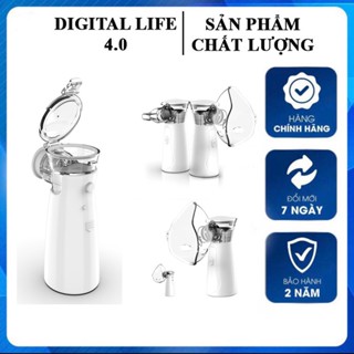 [TẶNG KHẨU TRANG UV SPF 50+]Máy Xông Mũi Họng Khí Dung Đa Năng Cầm Tay Nhỏ Gọn Nebulizer 2in1 Cho Bé Và Người Lớn