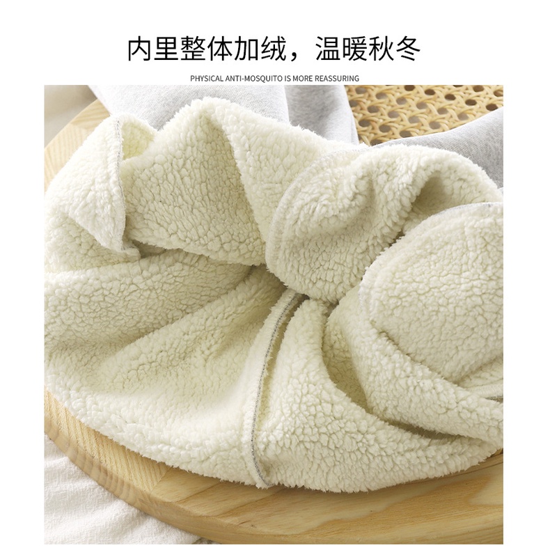 Quần Thể Thao Lót Lông Cừu Dày Dặn Ấm Áp Thời Trang Mùa Đông Cho Bé Trai