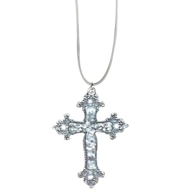 Vòng cổ Mặt Thánh Giá Phong Cách gothic Thời Trang Cho Nam Và Nữ
