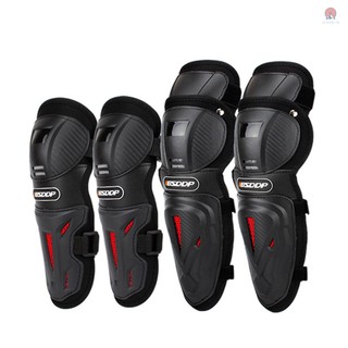 Adult Knee Pads Elbow Pads Set - Aumotop Protective Gear for Motorcycle Racing