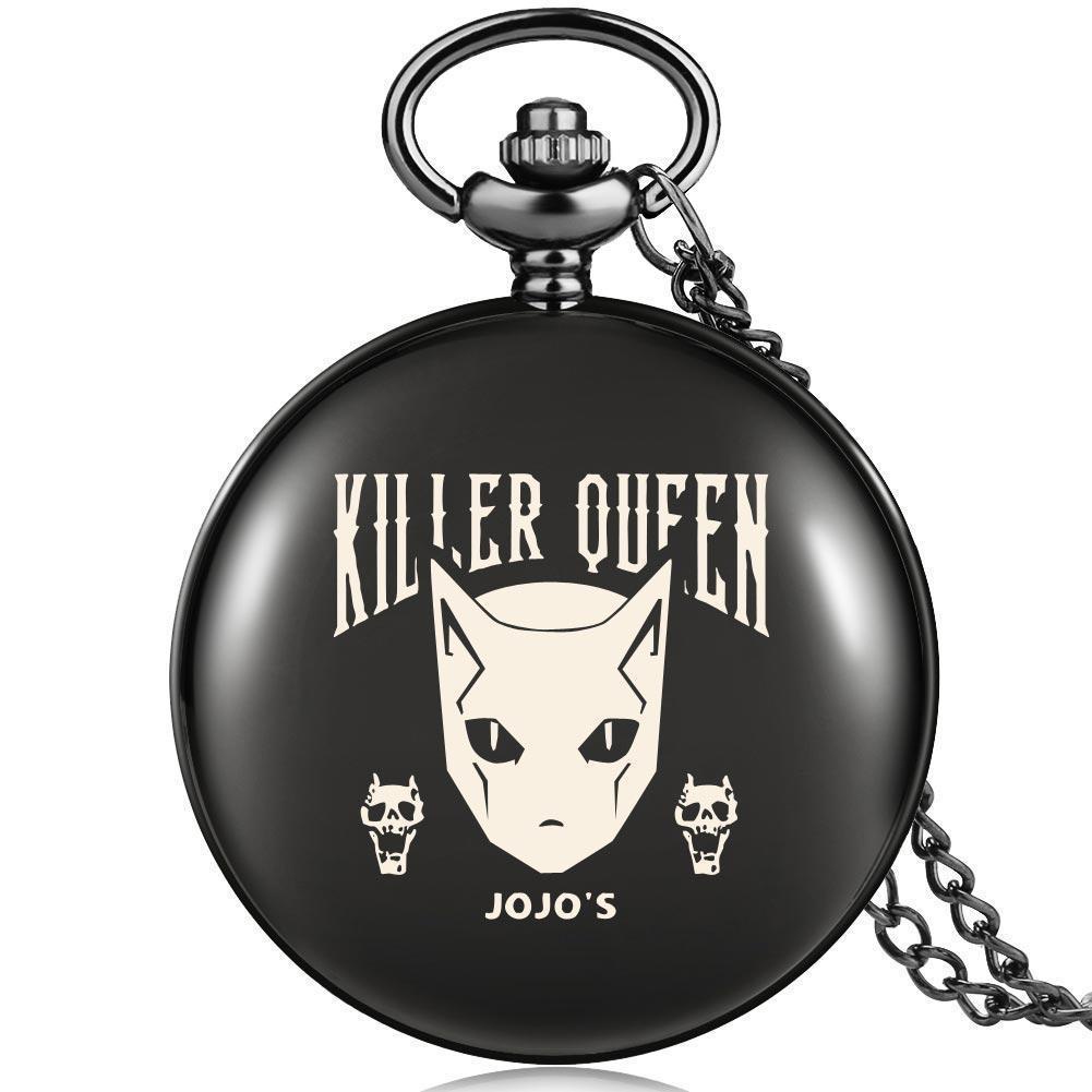 Đồng Hồ Quả Quýt Chạm Khắc Hình Anime Jojo 'S Bizarre Adventure