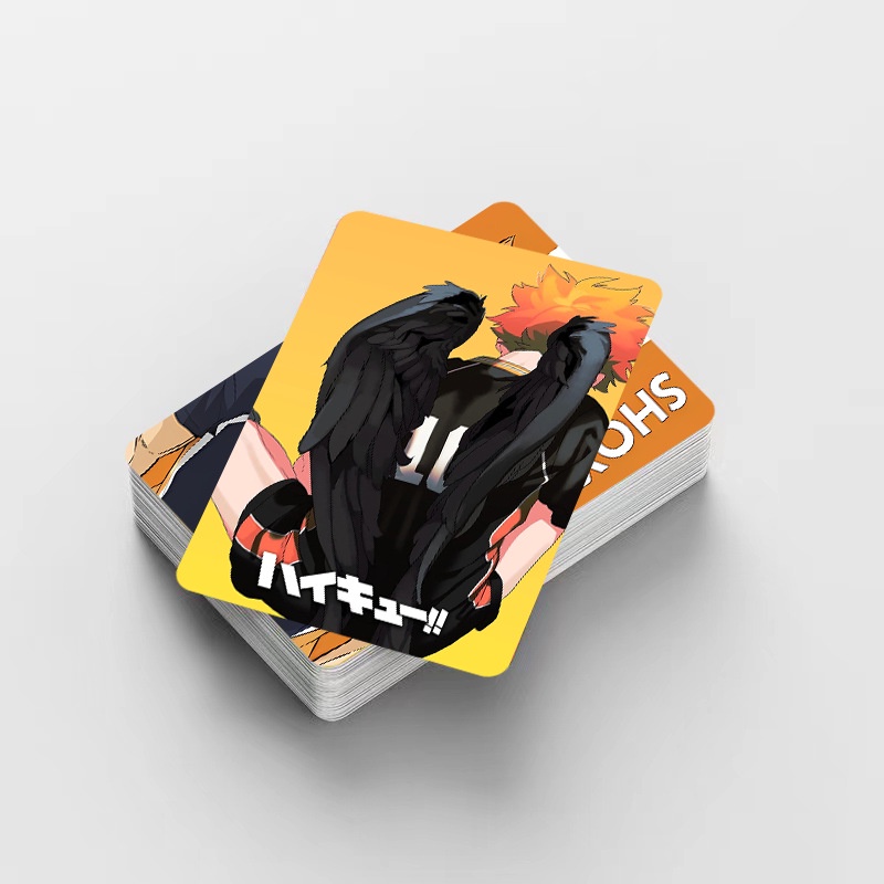 Haikyuu!! Lomo Card Photocard Postcard Stickers thẻ 60 chiếc + nhãn dán 32 chiếc