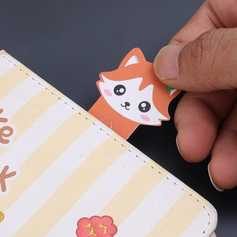 Bộ 50 Giá Đỡ Sách Giấy Vẽ Hình Động Vật Dễ Thương Sáng Tạo